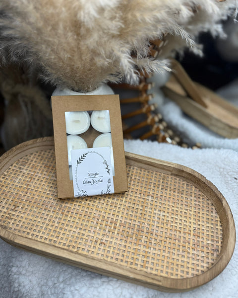 Bougies chauffe-plat